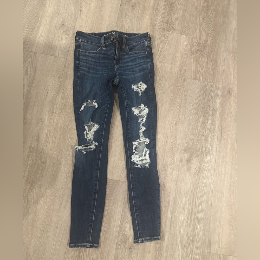 American Eagle Next Level Stretch Skinny Jeans ( 0 short )